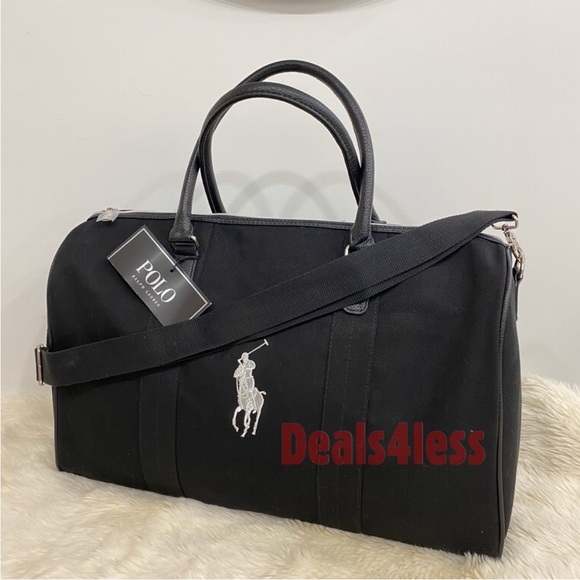 Ralph Lauren Handbags - Polo Ralph Lauren Duffel Bag Weekender Travel NEW